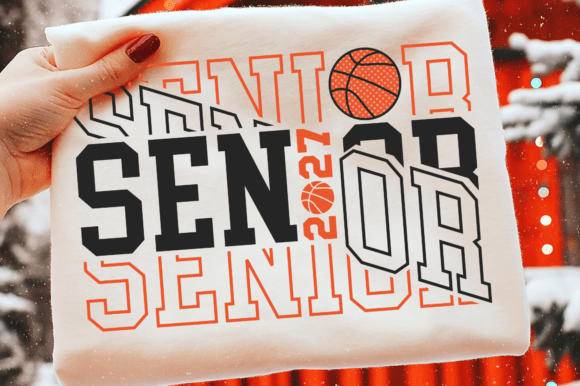 Basketball Senior SVG: Crafting the Class of 2027 Aesthetic