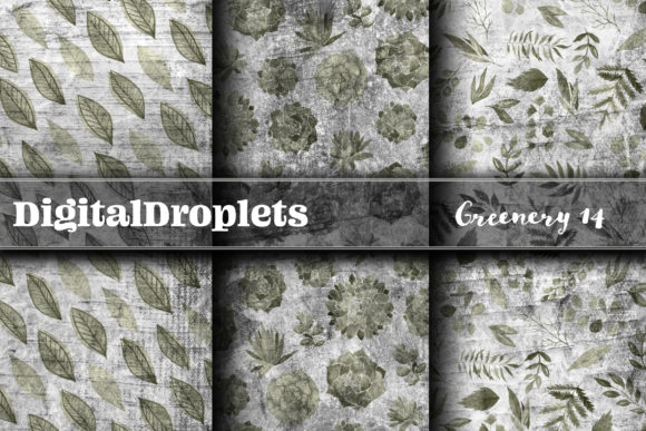 Free Flower & Leaf Textures: The Greenery Collection 14