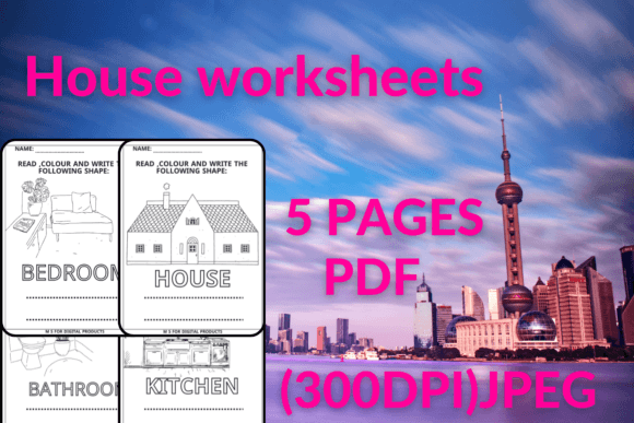 House Worksheets Freebies: A Creative Toolkit for Engaging Young Minds