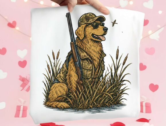 Hunting Dog PNG: A Bold Asset for Outdoor Branding