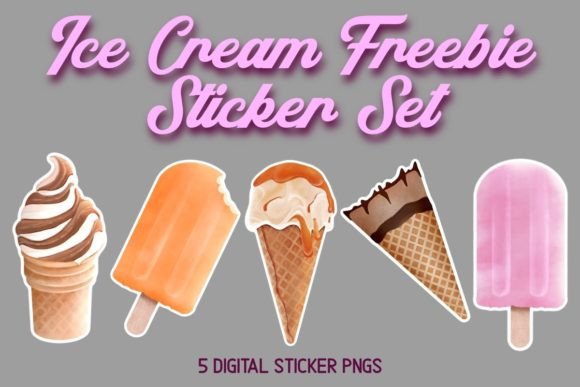 Ice Cream Clipart - FREEBIES: Sweeten Your Digital Creations
