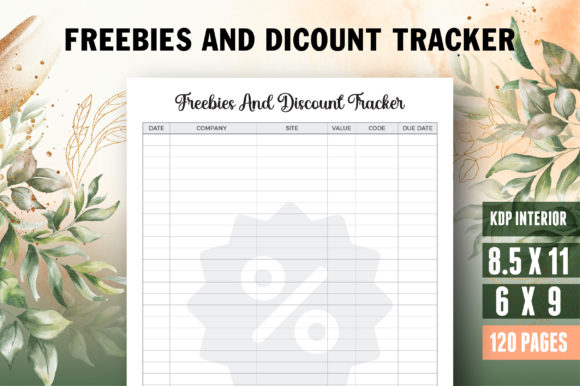 Smart Savings: Your Freebies and Discount Tracker Journal