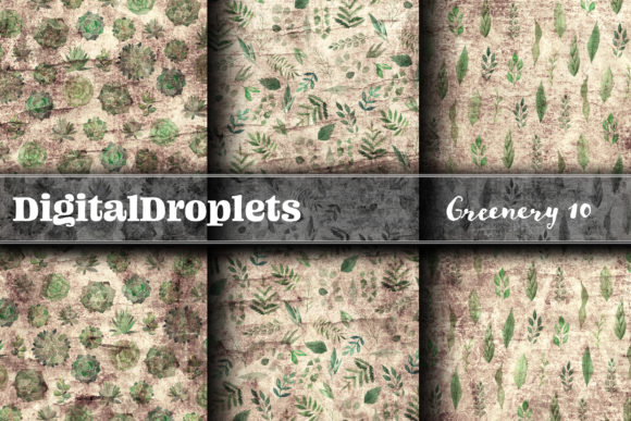 Unlock Your Creative Flow: The Greenery Collection 10 | FREEBIES